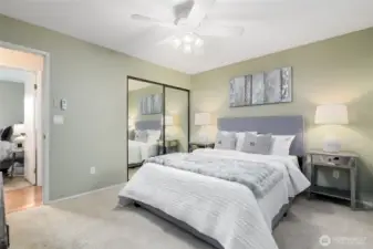 Master Bedroom with in-suite bathroom