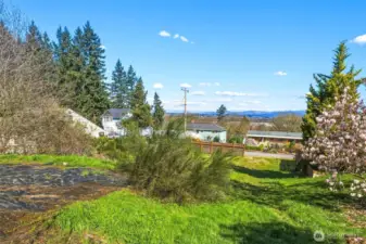 On-site view showing natural terrain and usable land space
