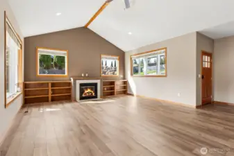 Another of the Large space for gathering in front of the fire