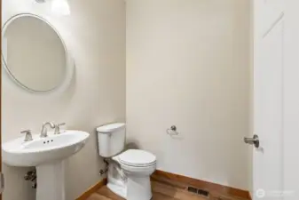 Main floor bathroom