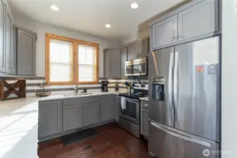 Stainless steel appliances