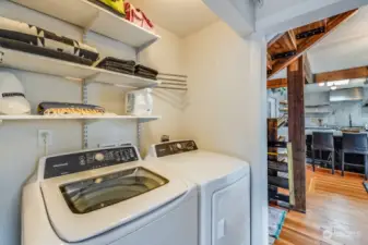 Downstairs Laundry area