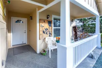 Covered patio