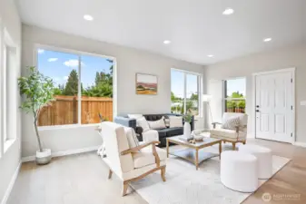 Photographs are for illustrative purposes only. Features, finishes, interior/exterior colors, landscaping and floorplan shown may vary from actual homes built.
