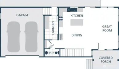 Photographs are for illustrative purposes only. Features, finishes, interior/exterior colors, landscaping and floorplan shown may vary from actual homes built.