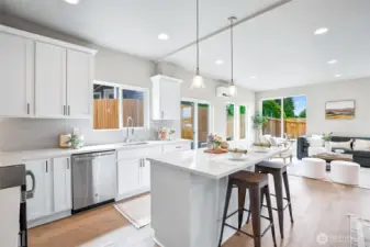 Photographs are for illustrative purposes only. Features, finishes, interior/exterior colors, landscaping and floorplan shown may vary from actual homes built.