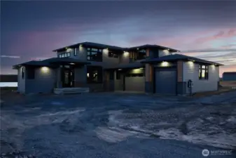 Exterior Front at Night