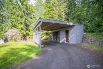 woodshed and other storage