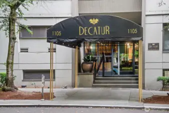 The iconic Decatur Condominium.