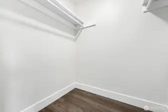 Big closet in the main hallway provides excellent additional storage.