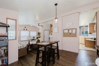 An extra large table will fit in here!
