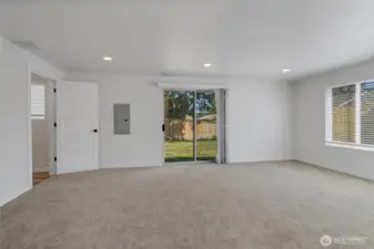 Lots of natural light fills the entire home