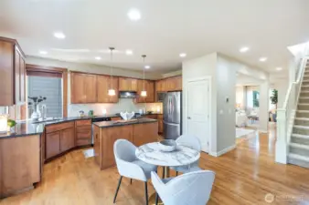Chef-inspired kitchen at the heart of the home.