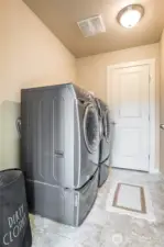 Laundry room.