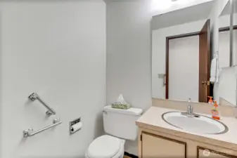 Main floor bathroom