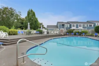 Nice pool open in summer months