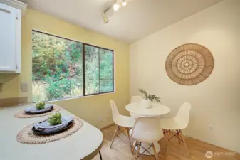 Bar and eating area.