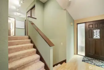 Easy living with tri-level layout.