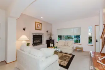 Large windows invite the light