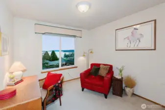 Bedroom #3 (used as office currently - has a great water view)