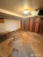 A room in the basement.  Yes, it needs work, but the price is so right!