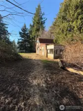 Looking back to your barn, we are only about a third of the way on the property.