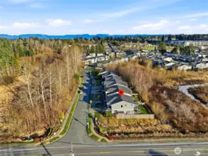 One block from Archbishop Murphy High School