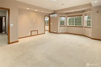 Primary Bedroom w/beautiful window wall