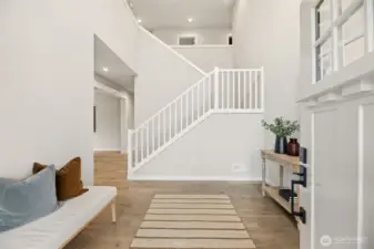 nice bright entry