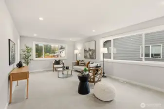 bonus space on second floor