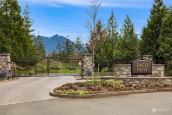 The gated Eagle Nest community offers peace of mind.