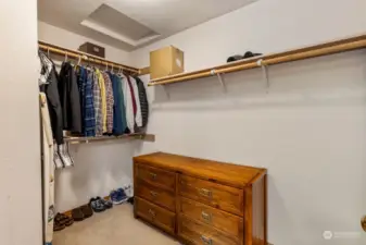 Primary Suite's walk-in closet #1