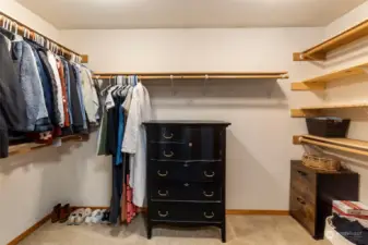 Primary Suite's walk-in closet #2