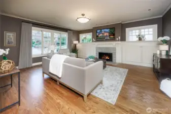 Generous sized formal living room is perfect for entertaining!