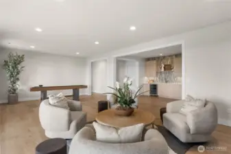 Downstairs offers expansive entertainment space, perfect for large family gatherings or events. With plenty of room for everyone, guests will never feel crowded.