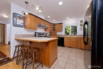 Nice roomy kitchen