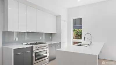 Brand New Stainless Steel Appliances!