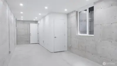 Basement - Large space with + large egress windows. Use your imagination for work out space + media room + office + more.