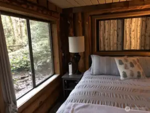Cozy sleeping area on the main floor.