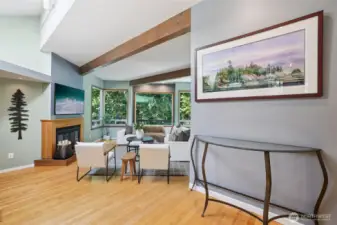 Entryway to Living Room