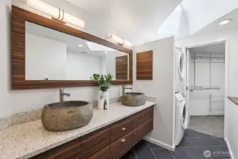 Primary Bathrom Dual Vanities