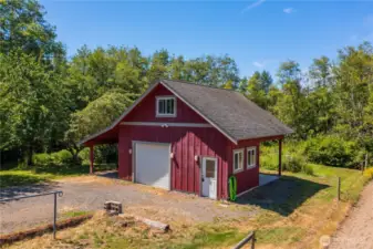 Barn with second floor