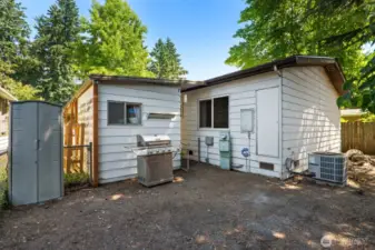 Large outdoor shed