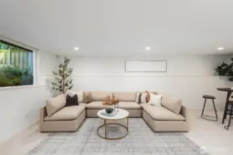 Basement Family Room
