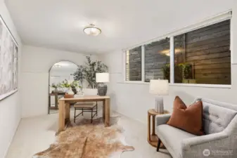 Basement Bedroom/Office