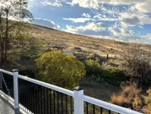 Deck view facing southwest