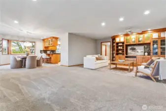 Living Room and Dining Room