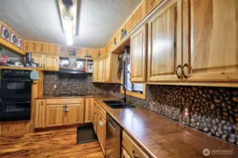 Nicely remodeled kitchen