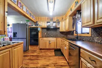 Incredible kitchen that has been completely remodeled.
