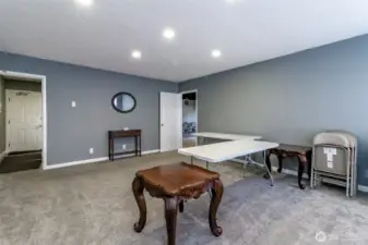 Plenty of space for large gatherings.